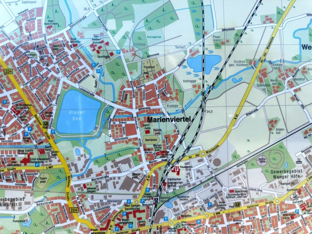 Geographie der Stadt Dorsten