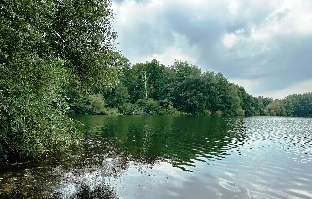 Angeln in Dorsten, Blauer See