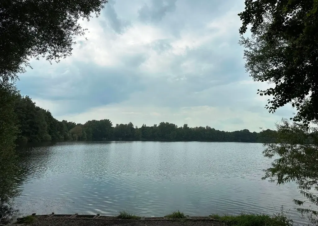 Angeln in Dorsten, Blauer See