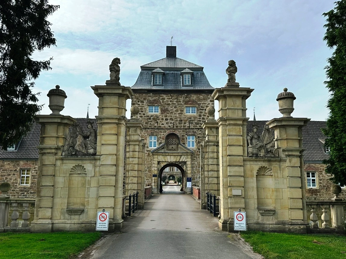 Schloss Lembeck in Dorsten, dass Wasserschloss